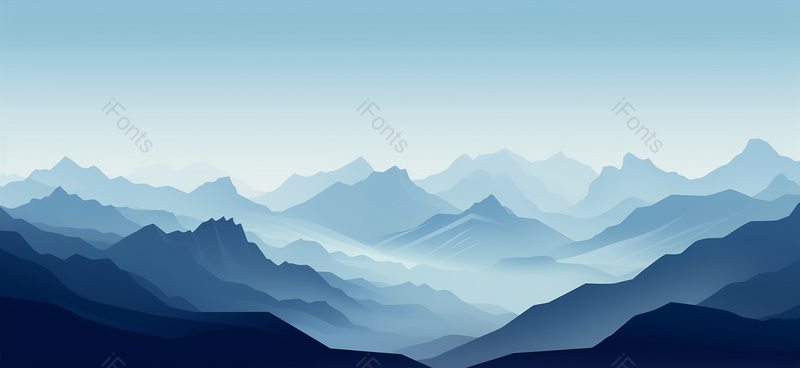 简约山峰意境水墨风背景图,插画/手绘图,插画/手绘图库,插画/手绘图下载,插画/手绘